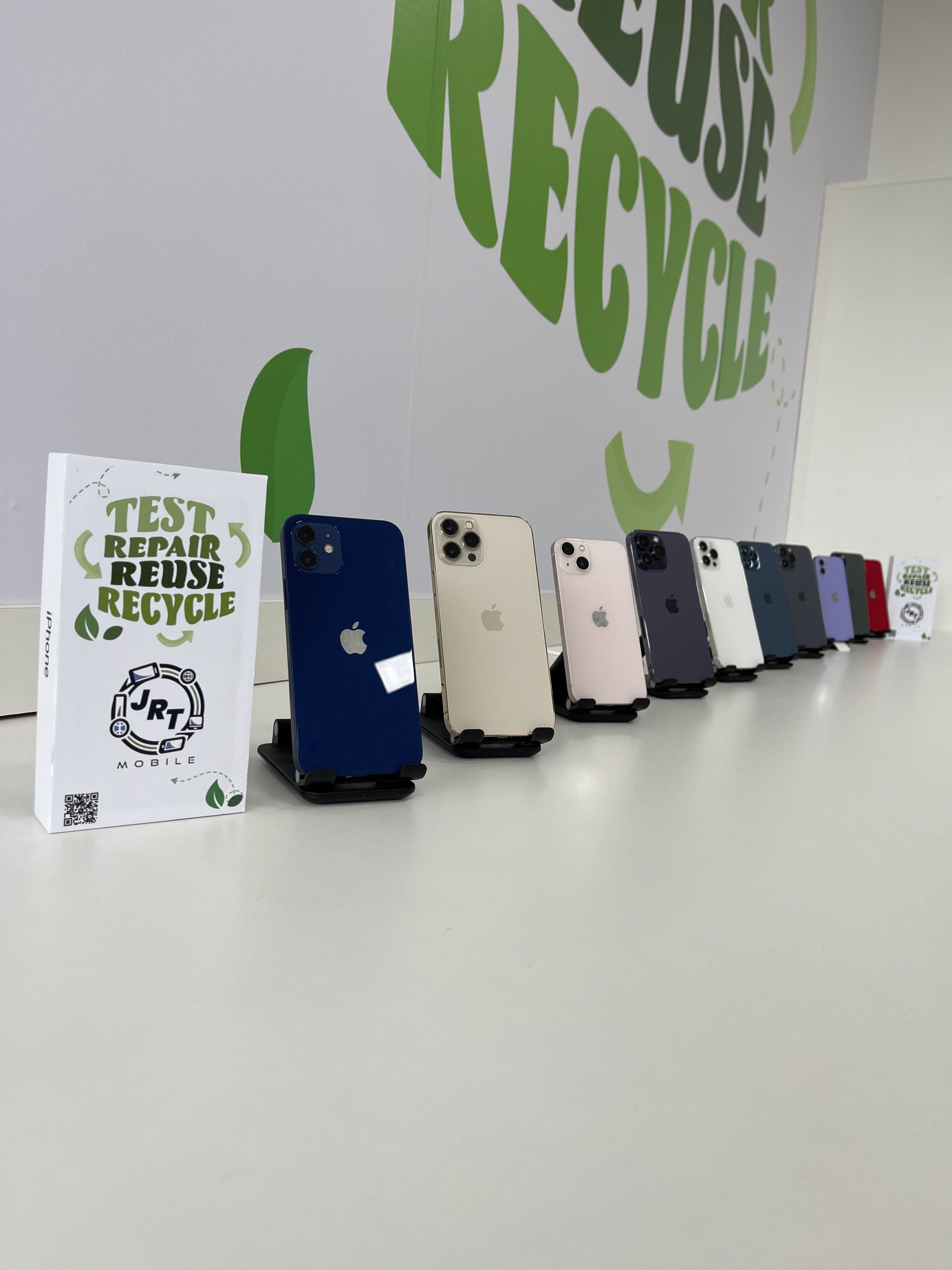 Linha de smartphones prontos